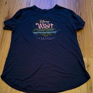 Disney cruise line wish navy blue‎ T-shirt
